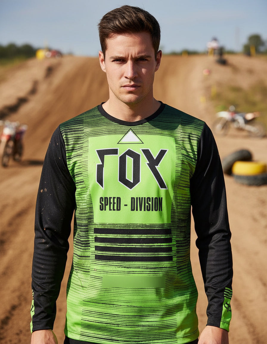 Buzo Manga Larga Mtb Motocross Bicicross Jersey Ciclismo