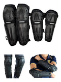 Kit Rodilleras Y Coderas Para Moto Motocross Bicicross