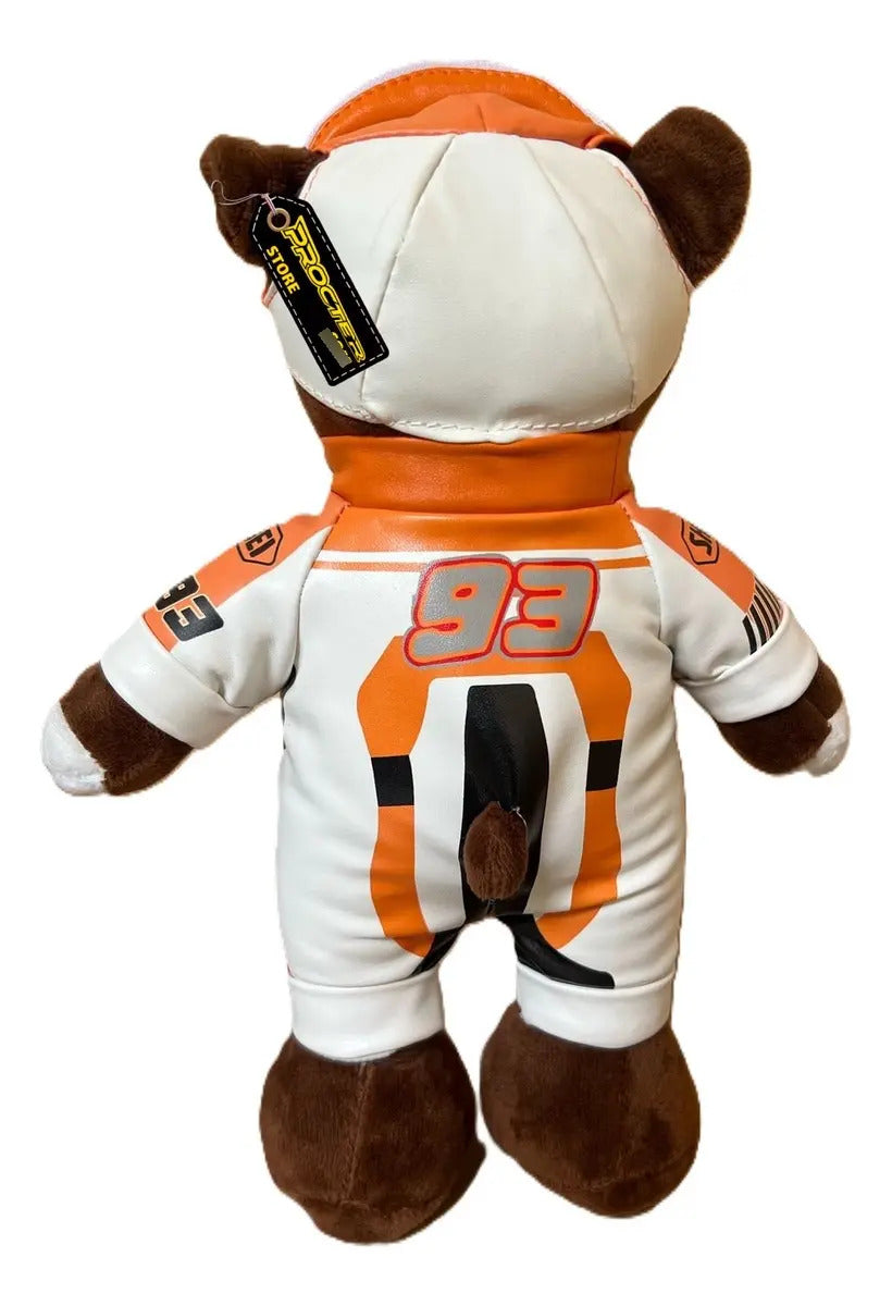 Oso De Peluche Premium De Motocicleta Oso Motero