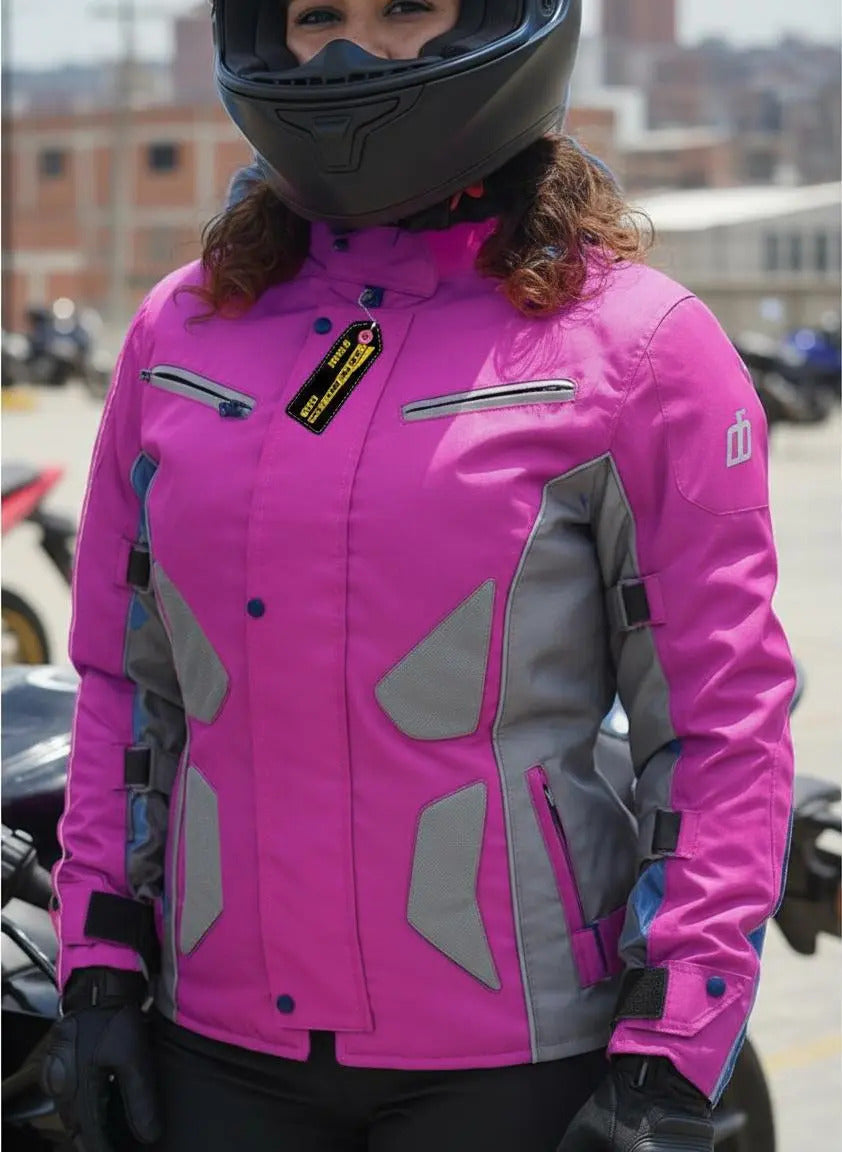 Chaqueta Para Motociclistas Dotacion Protecciones Reflectiva