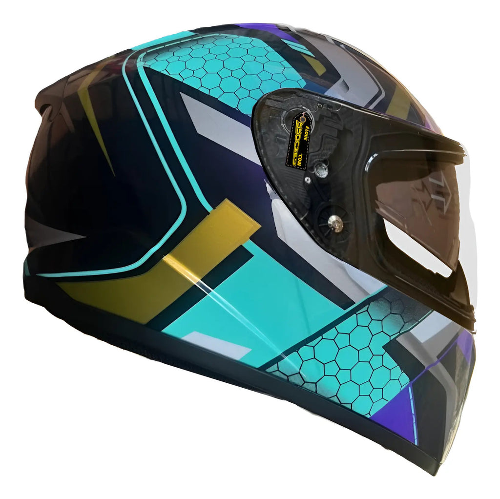Casco Integral Moto Xecuro Doble Visor Certificado Gafas