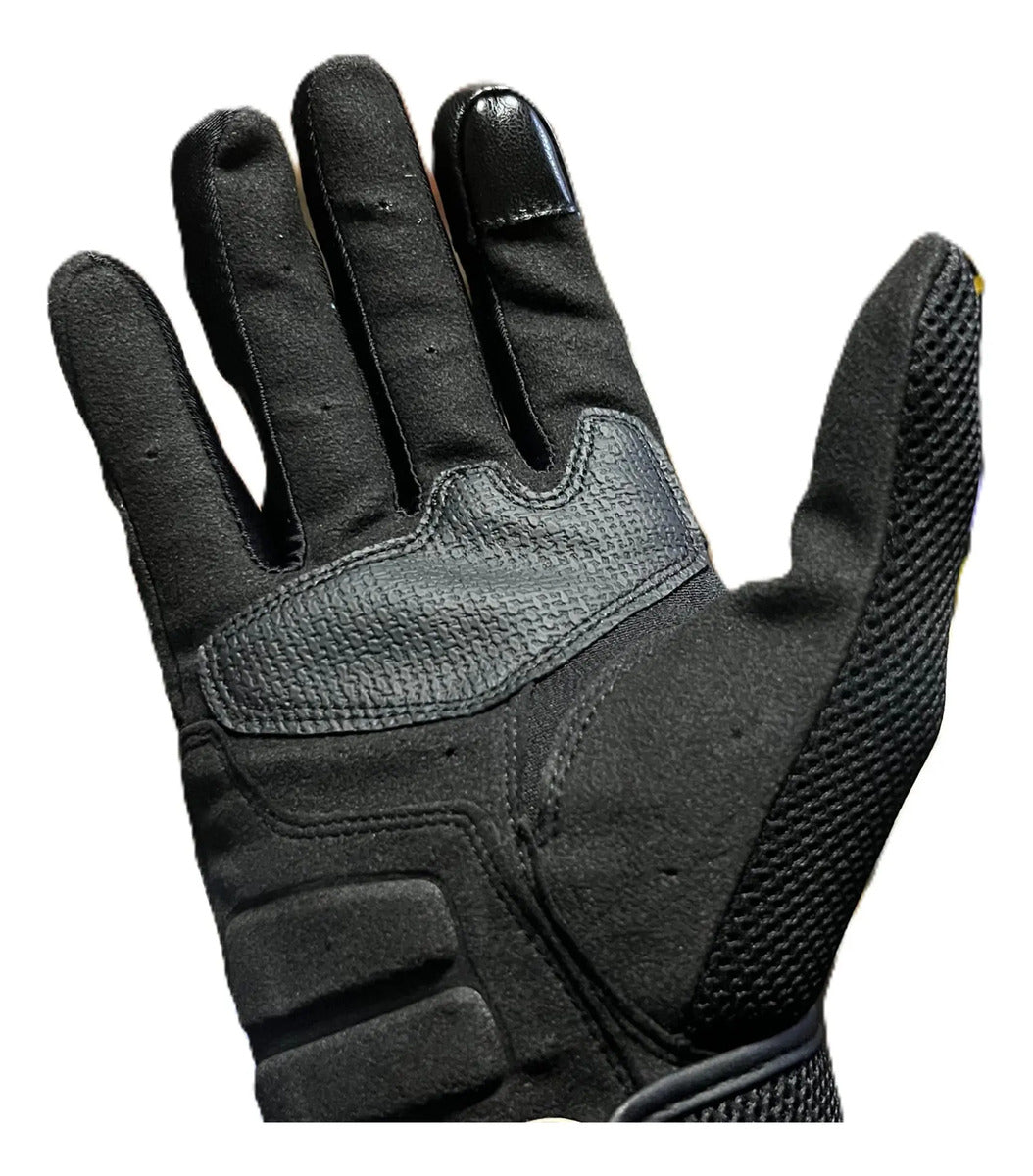 Guantes Deportivos Para Moto Protección Palma Verano Mm93