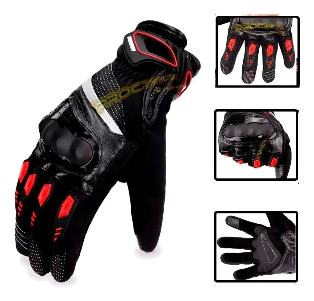 Guantes Masontex Impermeables 100% Térmicos Moto Corto