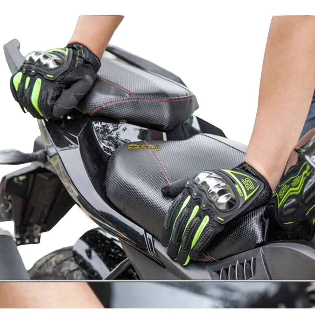 Guantes Tactil Proteccion Nudillos Ciclismo Axio S2 Moto