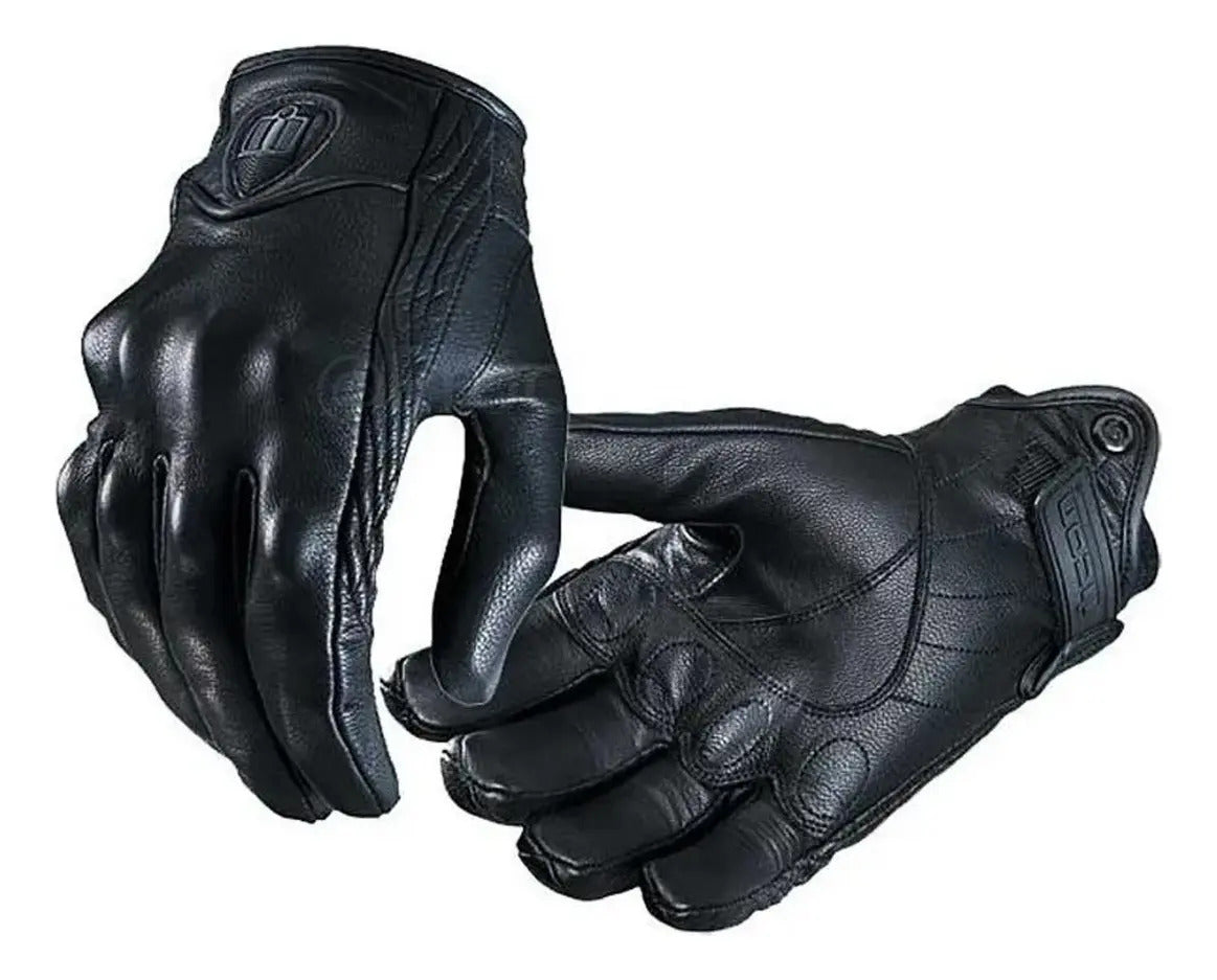 Guantes Pursuit En Cuero Moto Protección Unisex