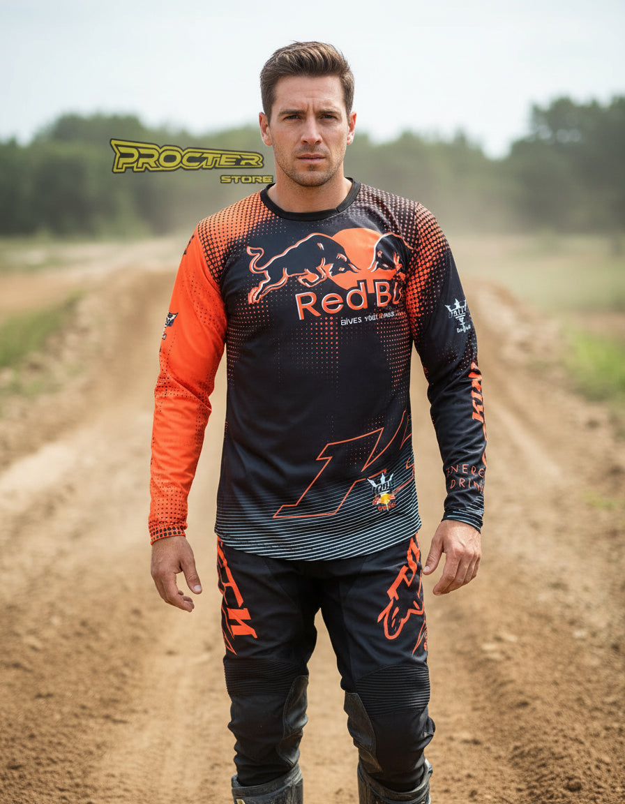 Buzo Manga Larga Mtb Motocross Bicicross Jersey Ciclismo