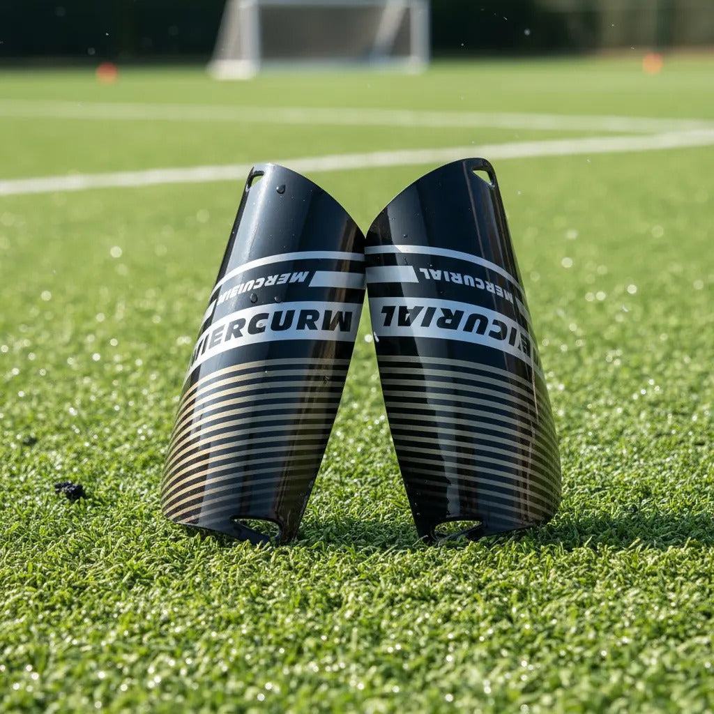 Canillera Espinillera Futbol Protección En Pvc Pequeña
