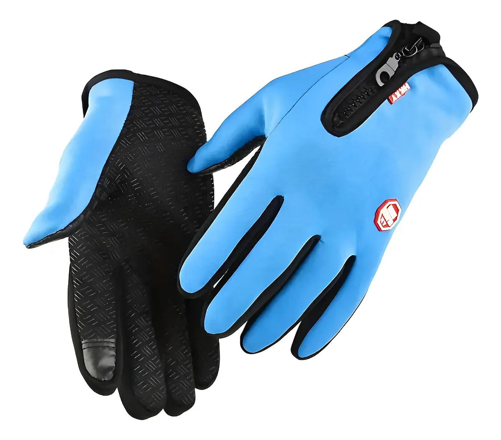 Guantes Moto Ciclismo Termicos Semi Impermeables Y Táctiles