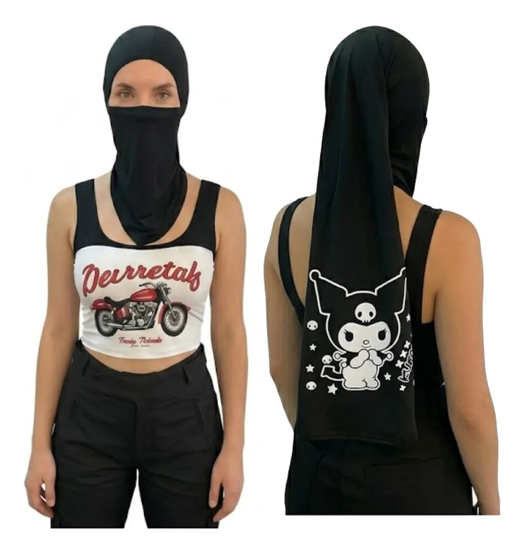 Cuello Cabello Largo Tipo Hiyab Buff Unisex