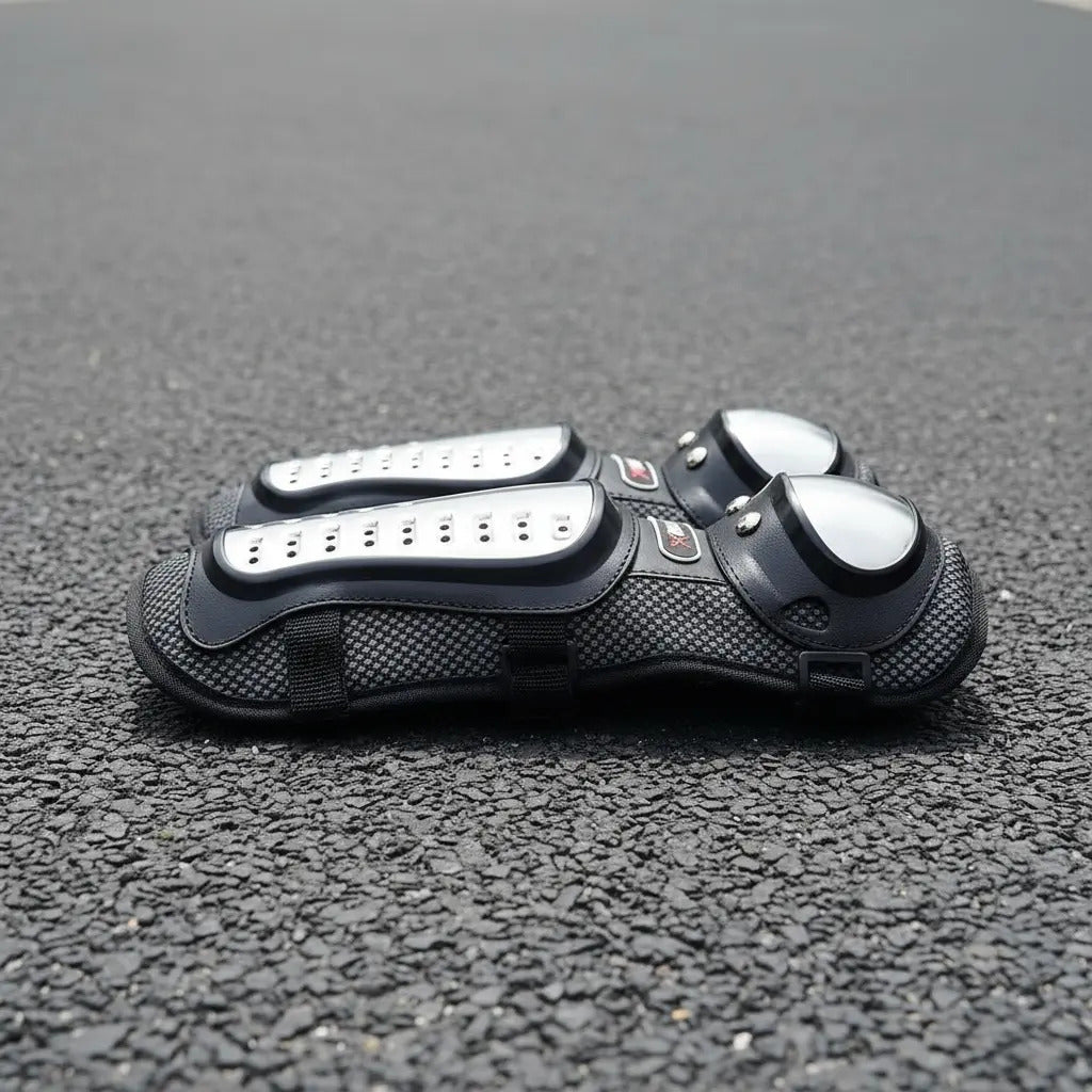 Rodilleras Y Coderas Metalicas Para Motociclistas