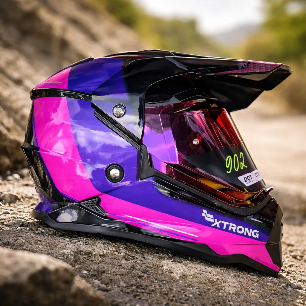 Cascos Multipropósito Marca Xtrong 902 Certificado Ece Y Dot
