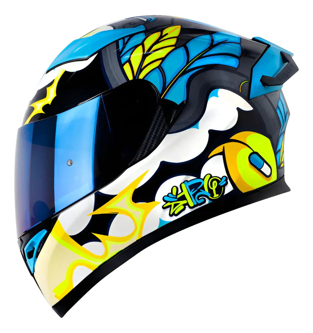 Casco Integral Hro 514 Dv Evo Certificado Dot Gafa Interna