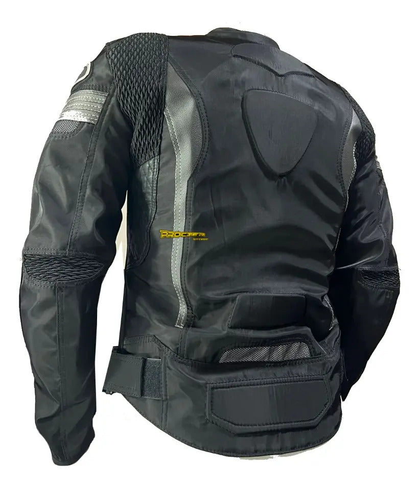 Chaqueta Protecciones Removibles Motociclistas Rainkros