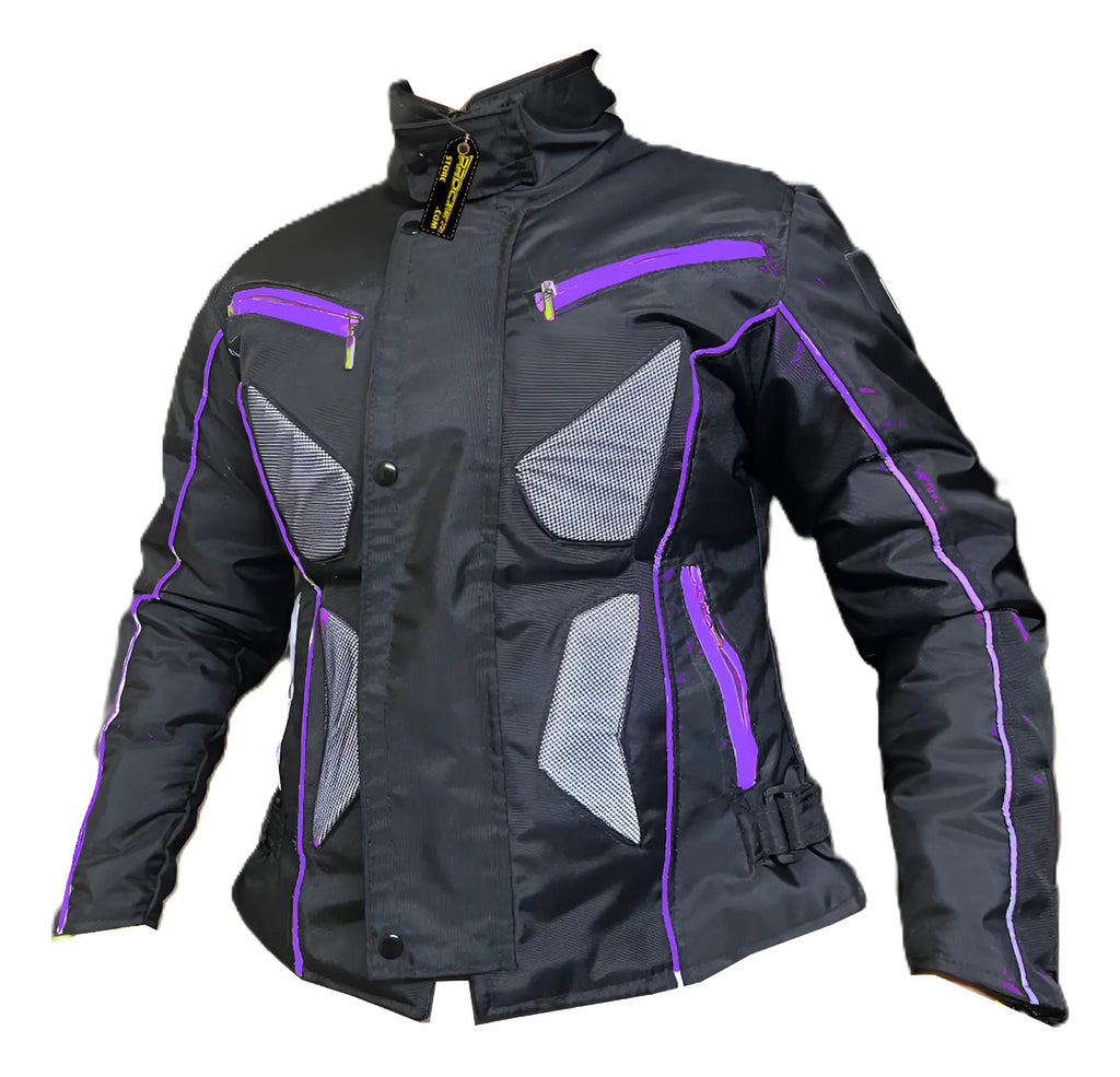 Chaqueta Para Motociclistas Dotacion Protecciones Reflectiva