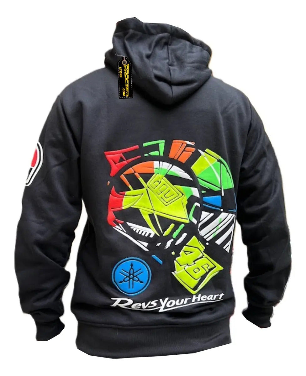 Buzo Hoodie Motero Buzo Con Capota Ktm Pulsar Honda