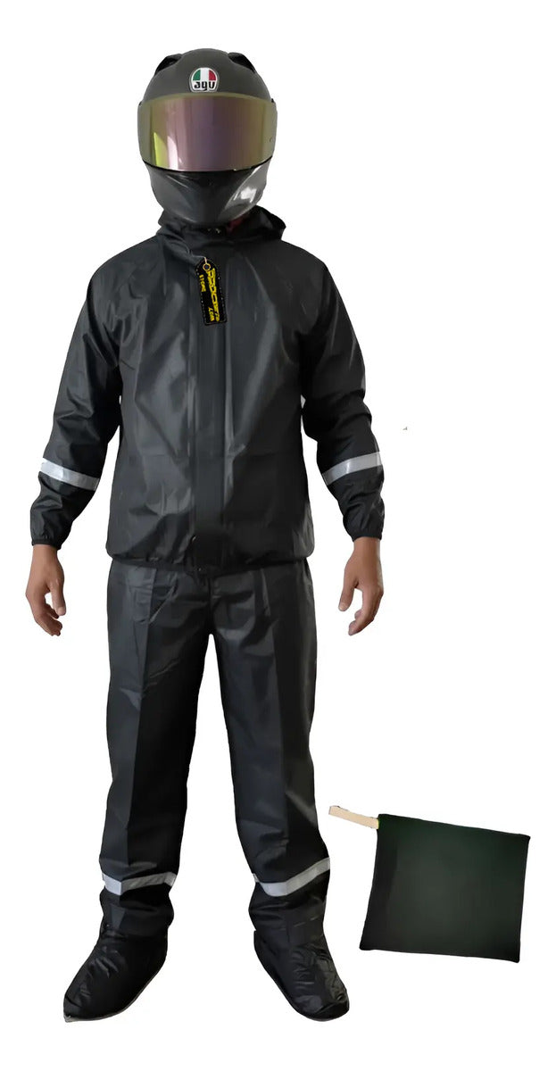Impermeable Siliconado Para Motociclista