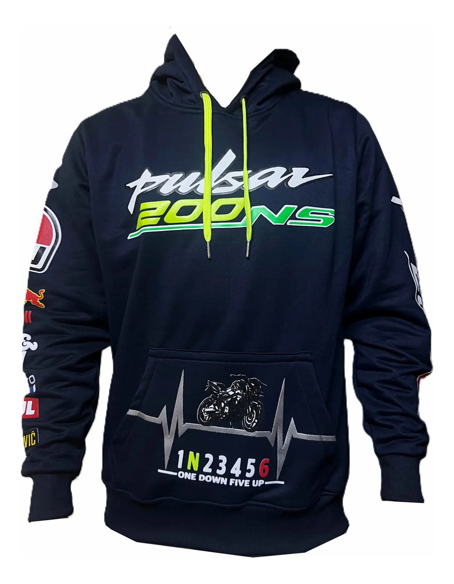 Buzo Hoodie Motero Buzo Con Capota Ktm Pulsar Honda