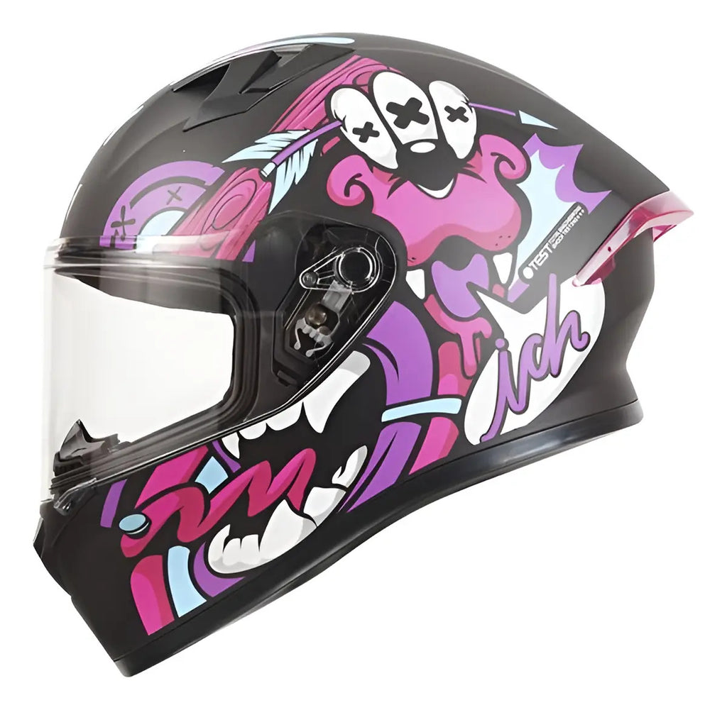 Casco Ich 503 Mujer Hombre Diseño Integral Certificado