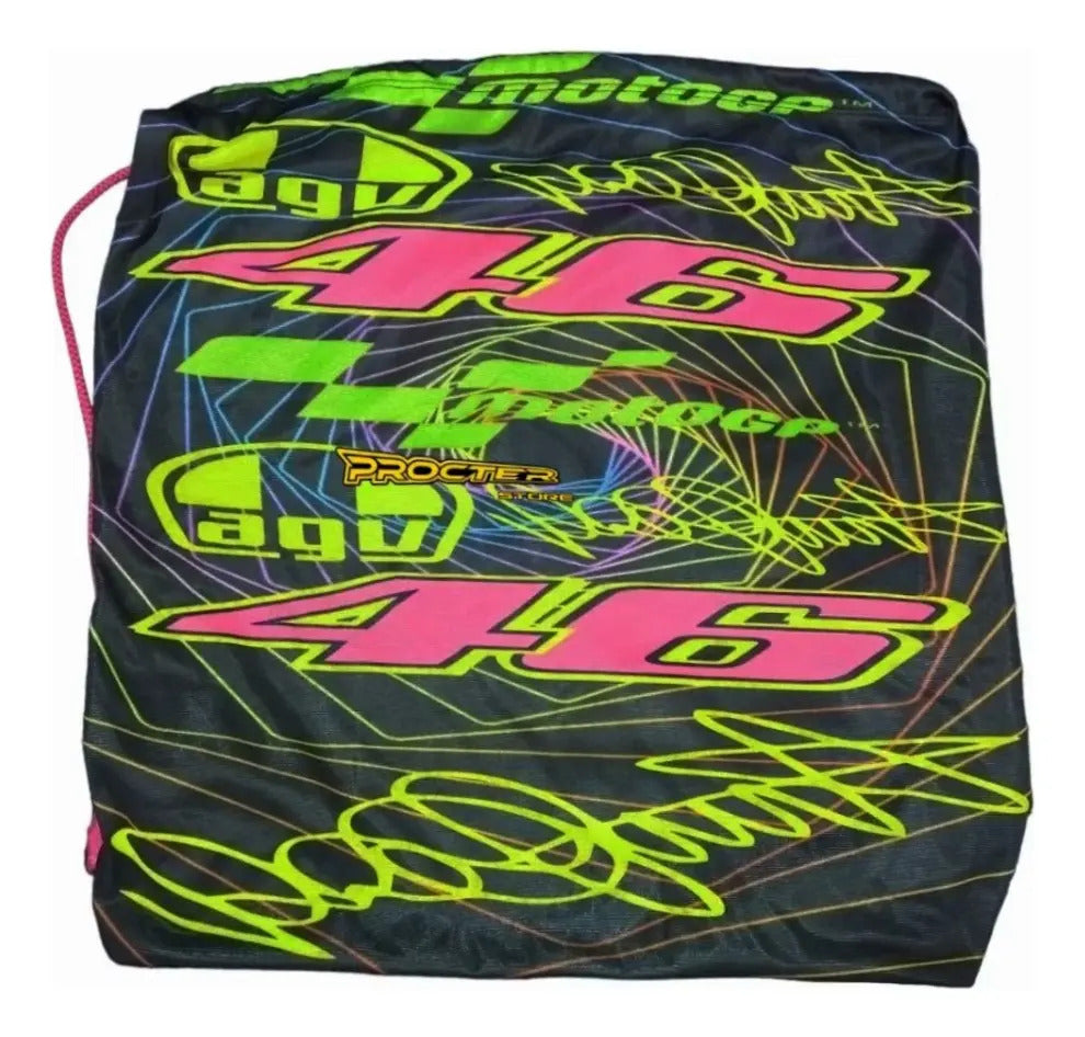 Tula Deportiva Tipo Morral Porta Casco Maleta Bolso Forro