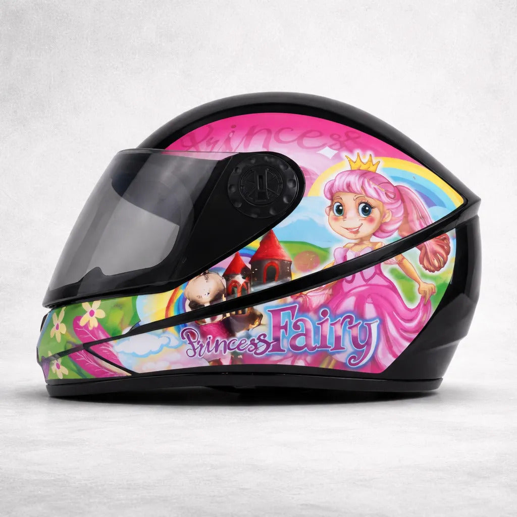 Casco Integral Para Niños Cerrado Kart Bicicleta Deportes