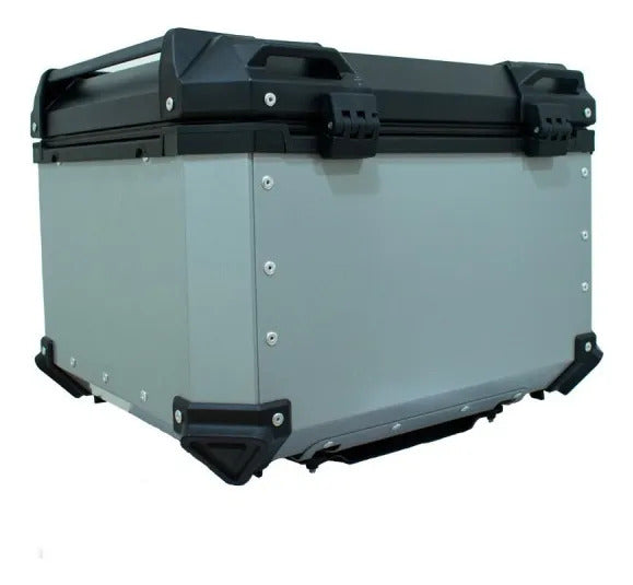 Maletero 57 Litros Espaldar Aluminio Desmontable Negro
