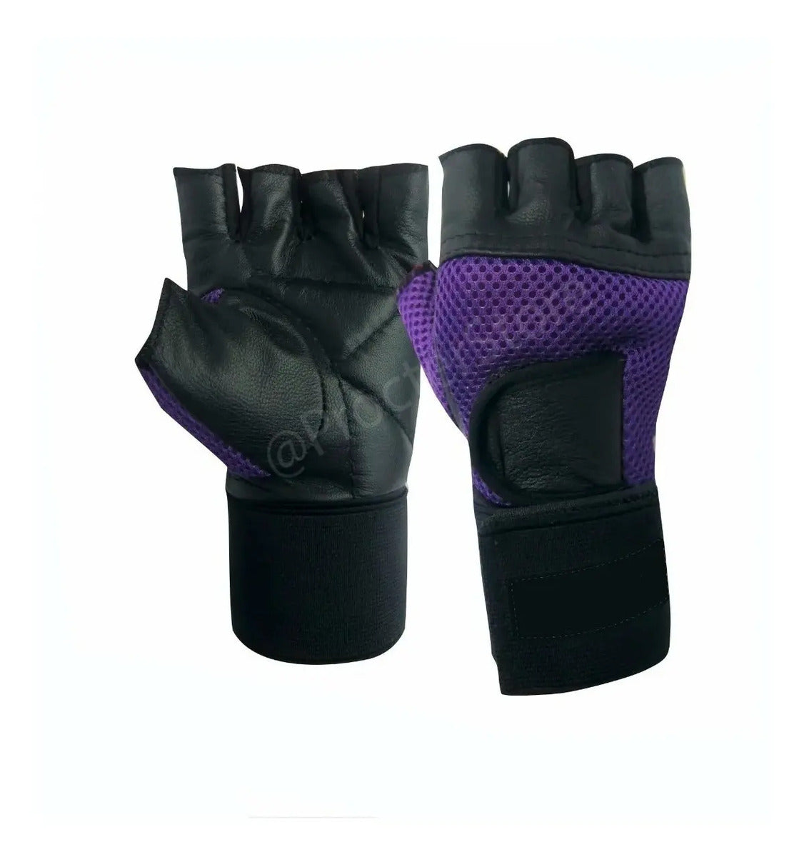 Guantes Para Gimnasio Gym Con Muñequera Mujer Deporte Pesas
