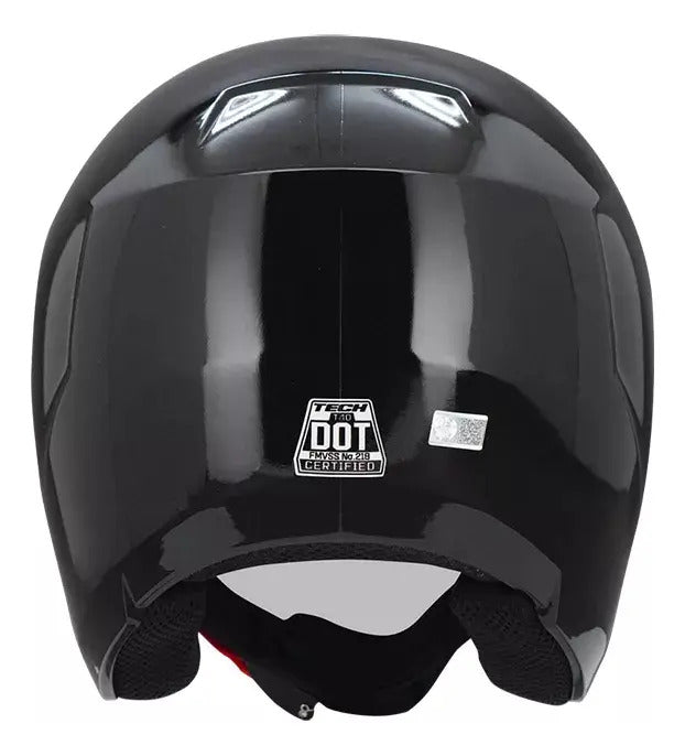 Casco Abierto Marca Tech T10 Certificacion Dot