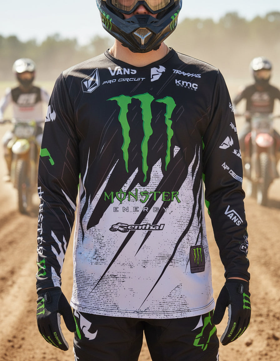 Buzo Manga Larga Mtb Motocross Bicicross Jersey Ciclismo