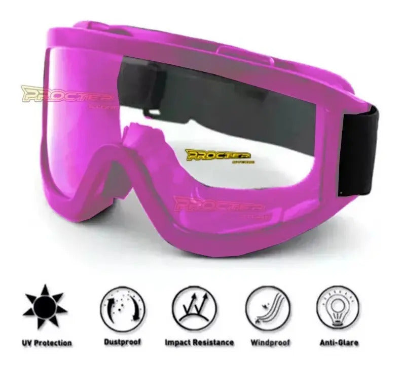 Gafas Tipo Cross Para Casco Cross Moto Bicicleta Deportes
