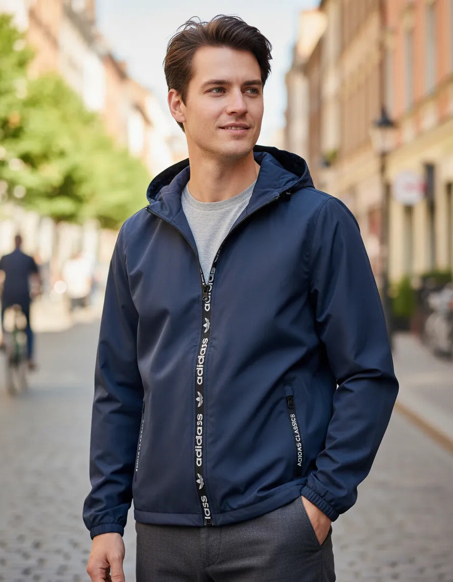 Chaqueta Rompevientos Reflectiva Moto Bicicleta Liviana