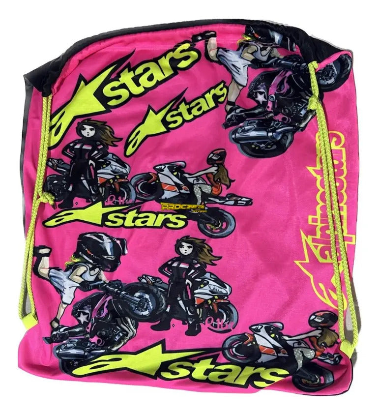 Tula Deportiva Tipo Morral Porta Casco Maleta Bolso Forro