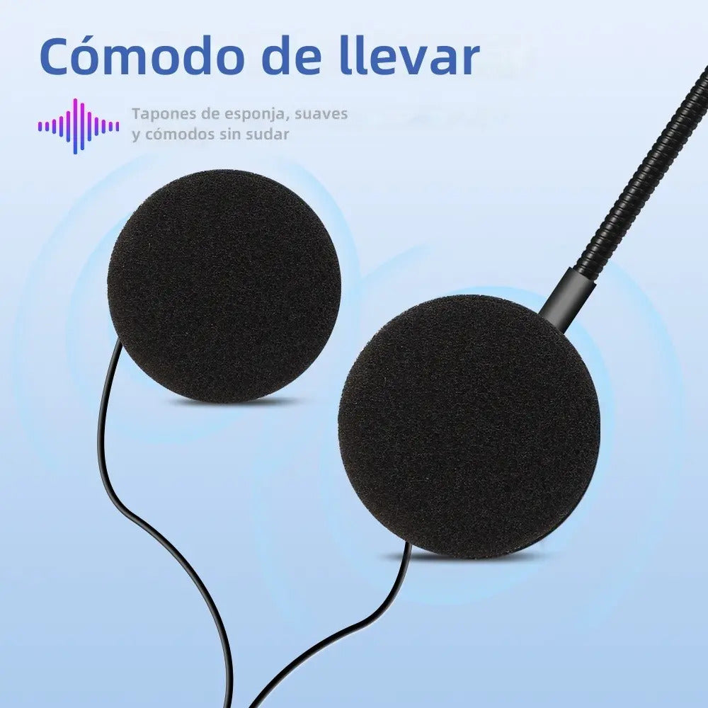 Audifono Bluetooth De Casco Moto Microfono