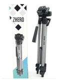 Tripode Zhero Para Camara + Estuche 1.20 M Tres Secciones