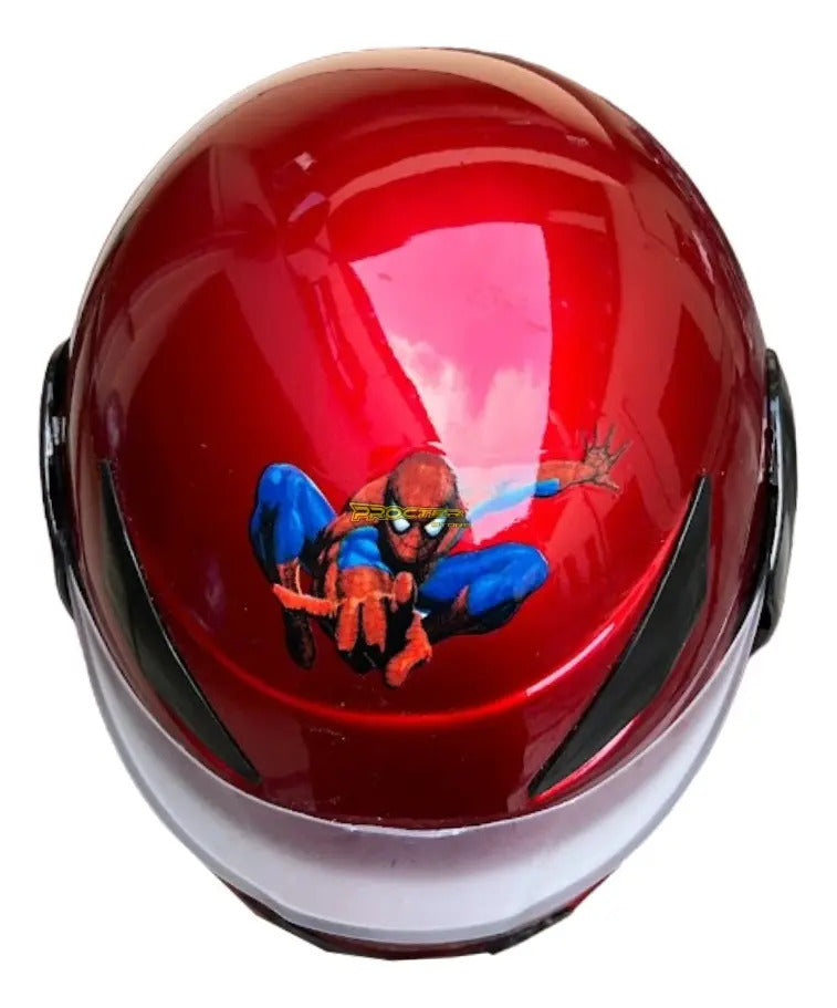 Casco Integral Para Niños Cerrado Kart Bicicleta Deportes