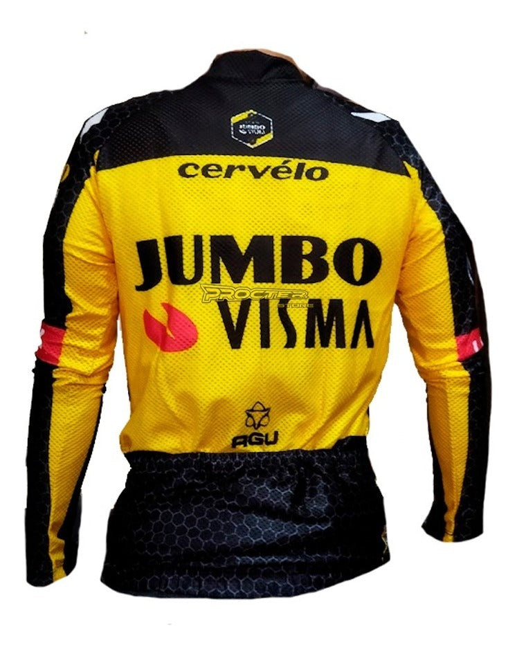 Jersey Ciclismo Maillot Manga Larga Ruta Mtb Colombia Camisa