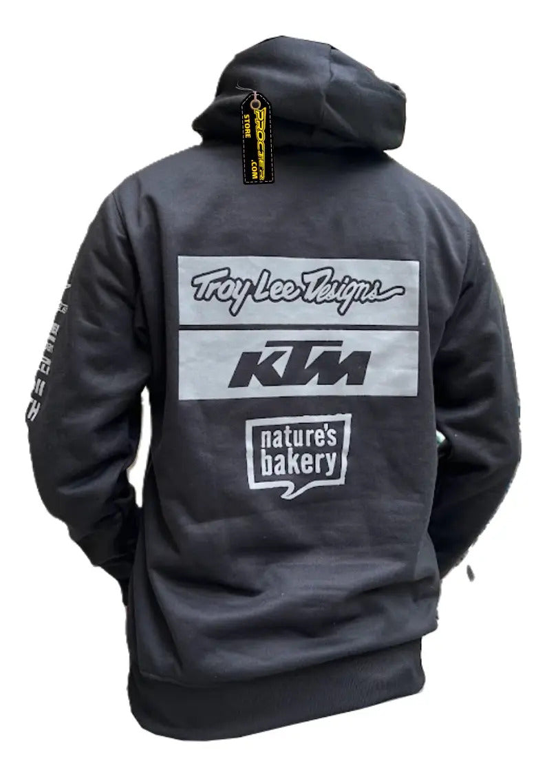 Buzo Hoodie Motero Buzo Con Capota Ktm Pulsar Honda