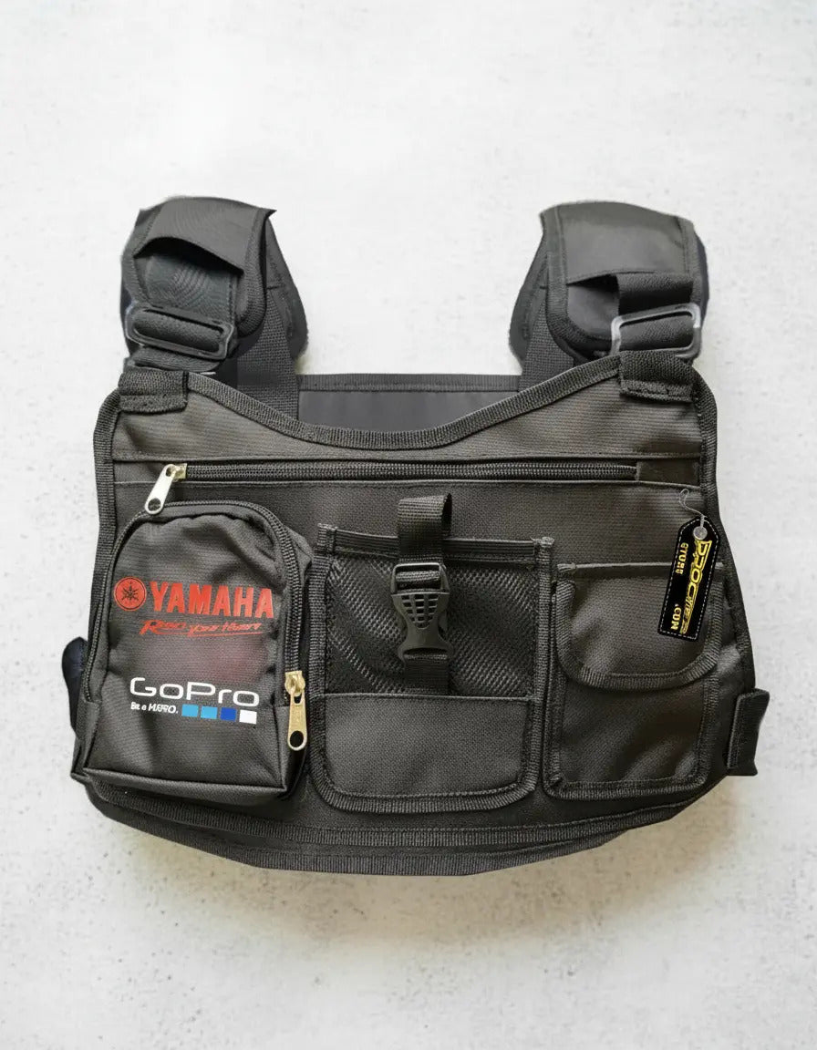 Pechera Moto Cangurera Porta Celular Multiusos