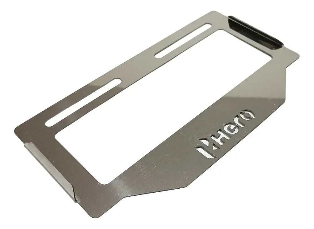 Porta Placa Protector Acero Inoxidable Varias Marcas