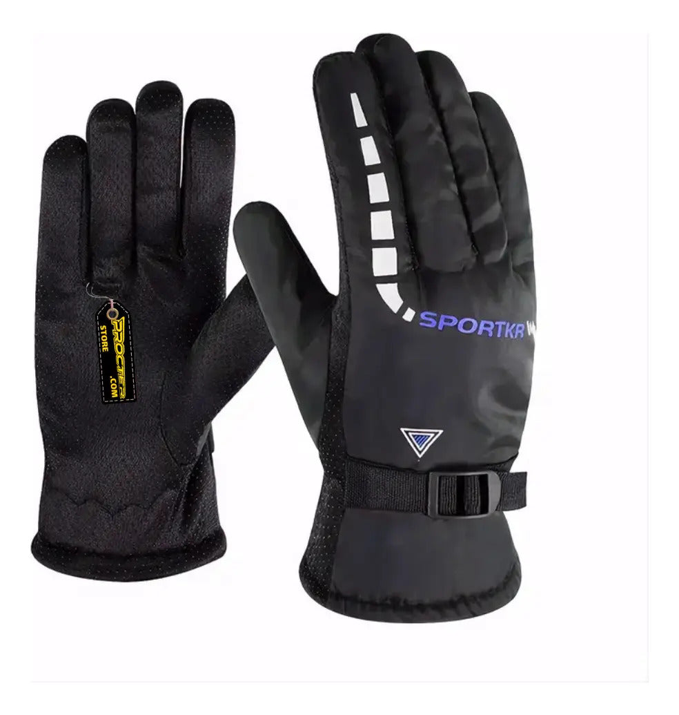 Guantes Térmicos Caña Larga Moto Invierno