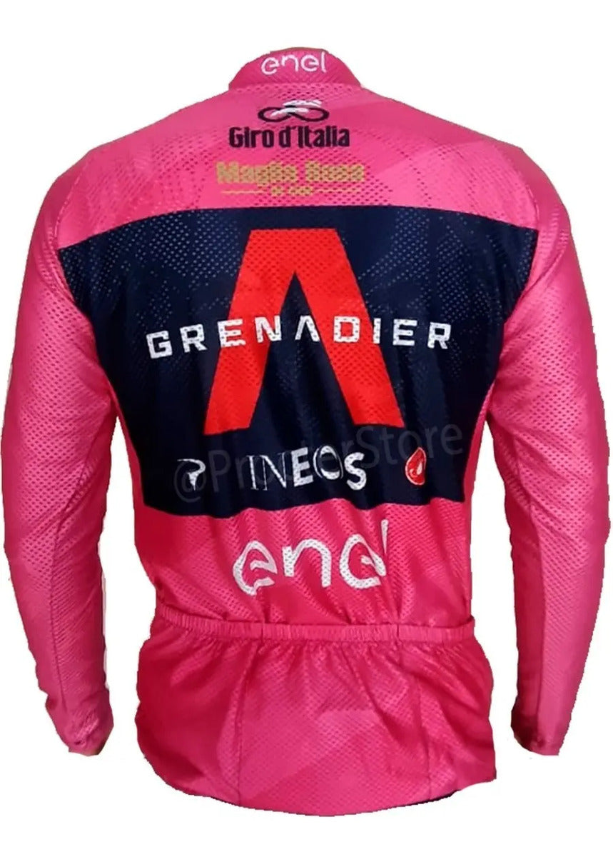 Camisa Camiseta Jersey Ciclismo Manga Larga Ruta Bici Licra
