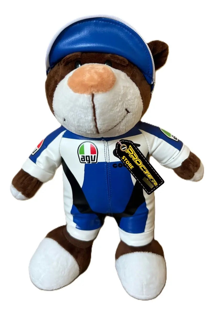 Oso De Peluche Premium De Motocicleta Oso Motero