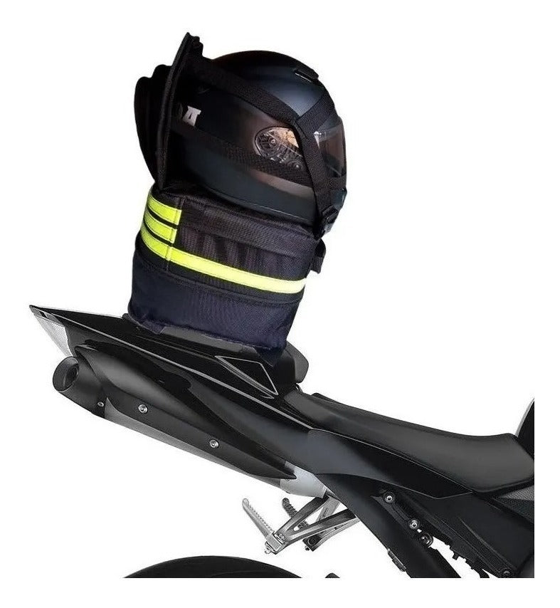 Maleta Moto Porta Casco  Morral Tank Bag Tail Bag Expandible
