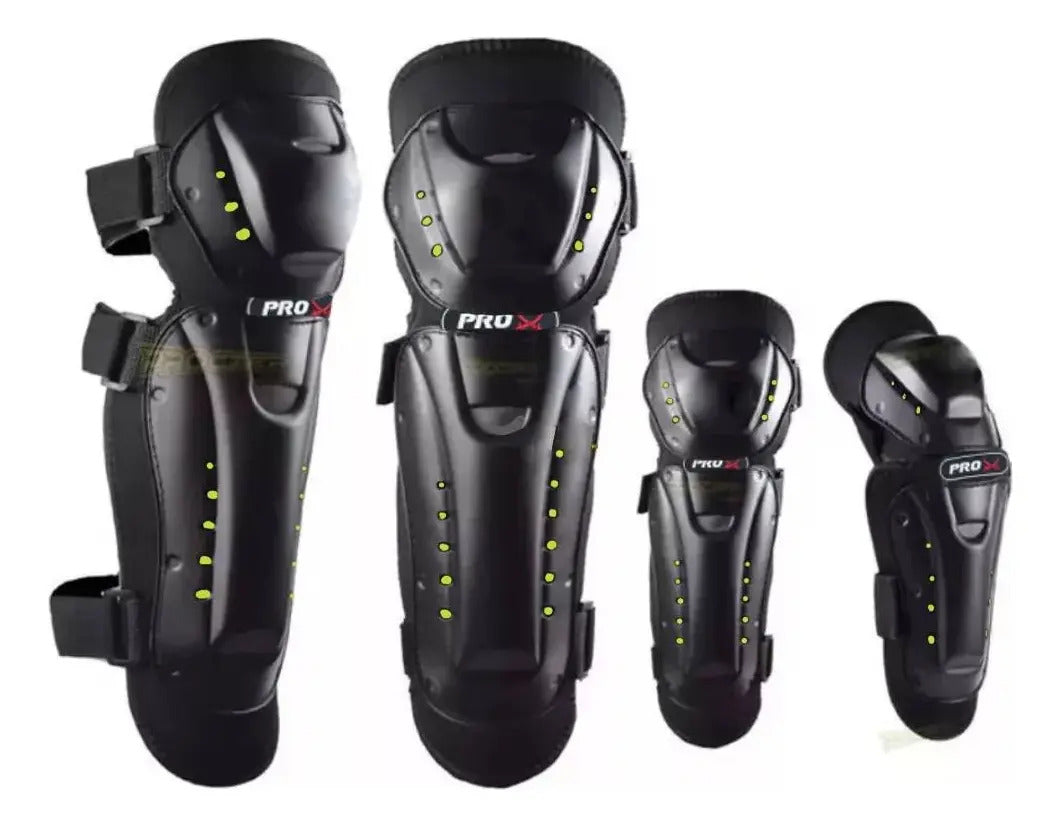 Kit Rodilleras + Coderas De Proteccion Moto Ne10