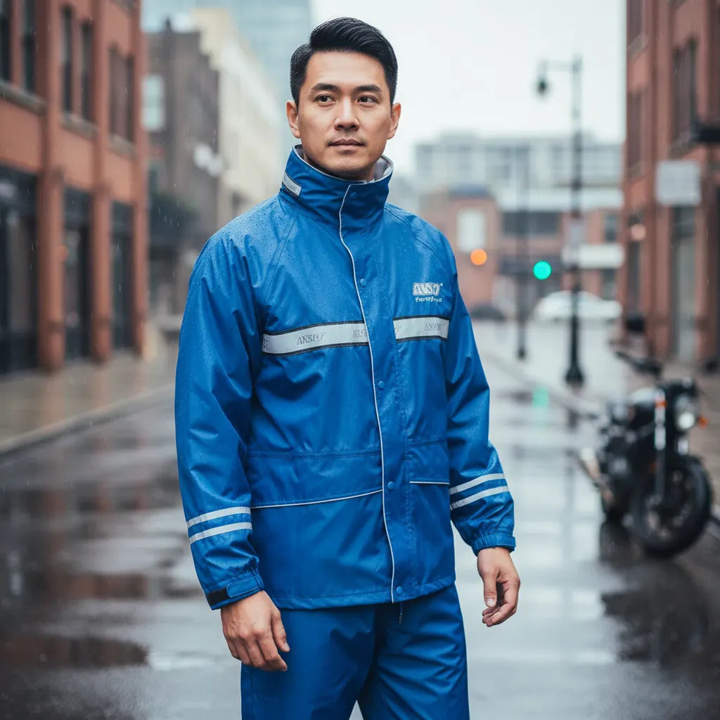 Conjunto Impermeable Sudadera Moto Chaqueta Pantalón Estuche