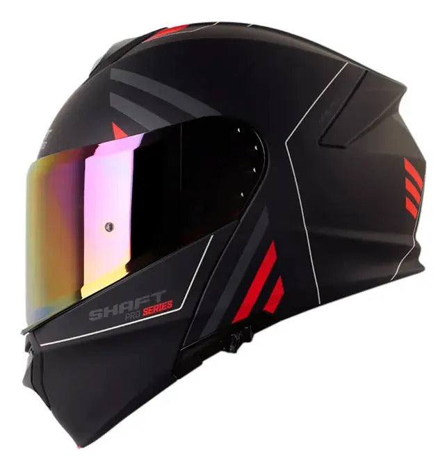 Casco Abatible Shaft Pro 4000dv Con Gafa Interna