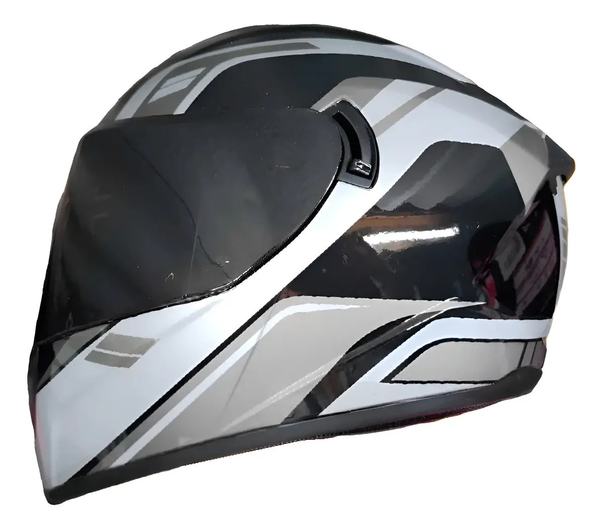 Casco Integral Moto Xecuro 701 Con Gafas Visor De Color