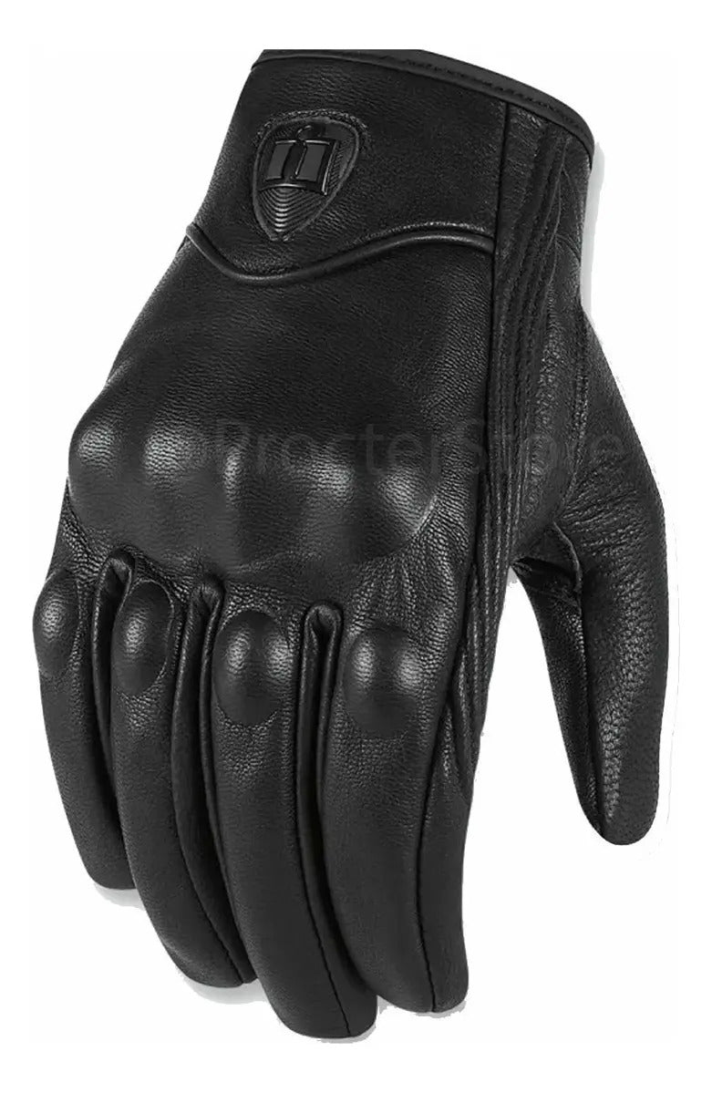 Guantes Pursuit En Cuero Moto Protección Unisex