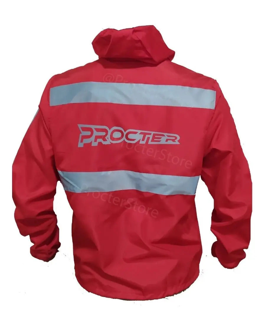 Chaqueta Rompevientos Para Ciclismo Liviana Con Reflectivo
