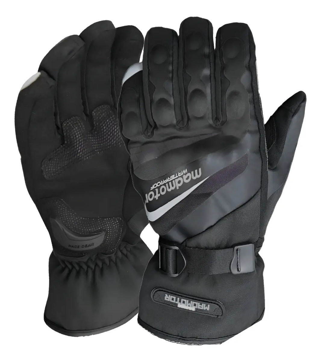 Guantes Moto Caña Larga Protección Impermeables Térmicos