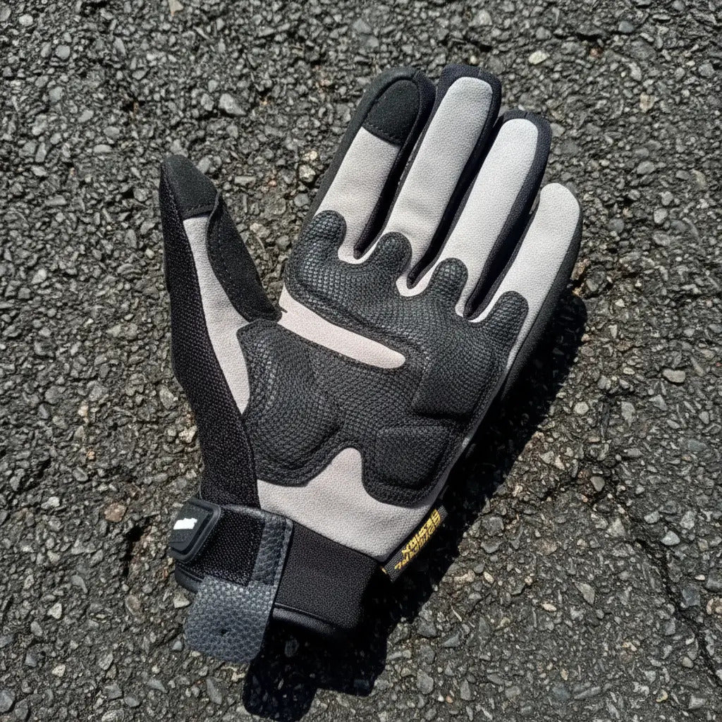 Guantes Reflectivos Protección Táctil Moto Ciclismo